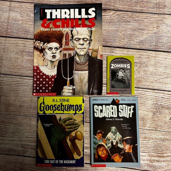 Vintage Scholastic Thrills & Chills Club sets - Picture 4 of 12